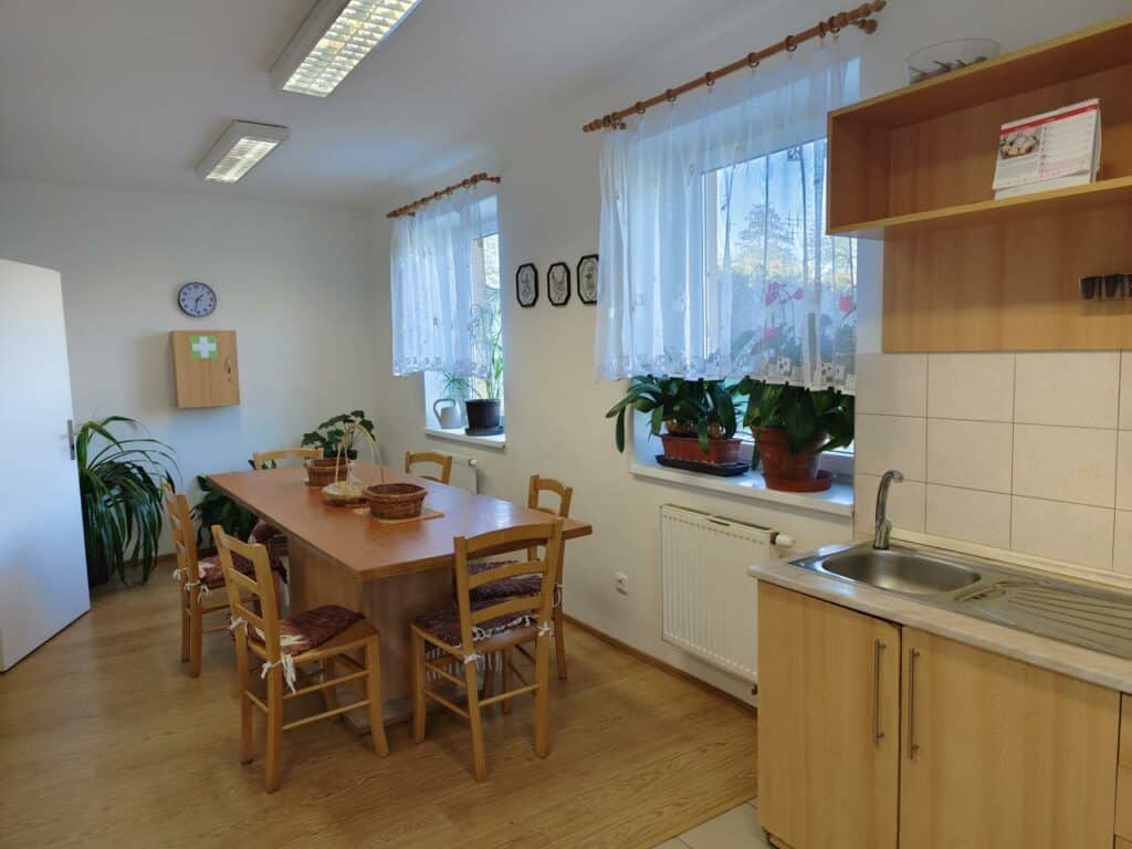 Chb - jídelna a kuchyně uživatelů